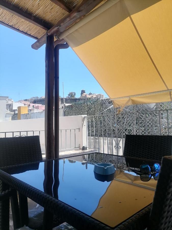 Villa "La Casa Dell'Architetto" Con Terrazza Panoramica In Centro Storico E A Due Passi Dal Porto Lipari  Exterior foto